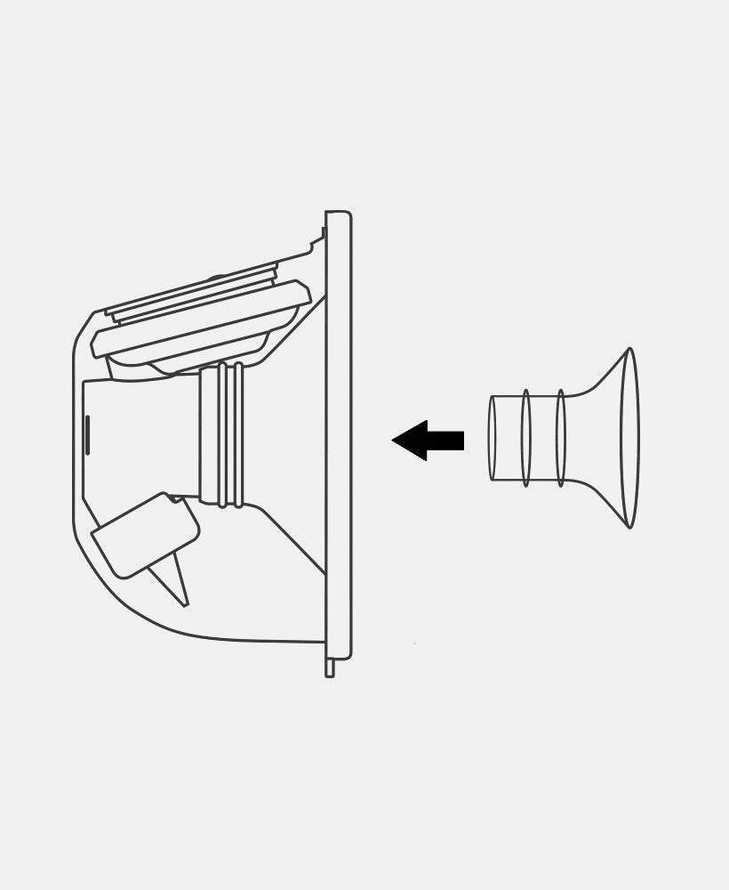 Pippeta Breast Pump | Flange Insert