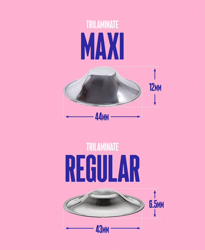 Trilaminate Silver Nip Cups